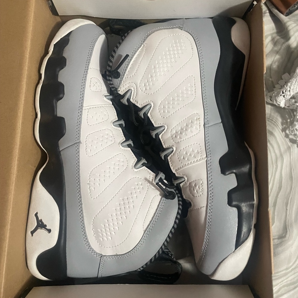 Men's White and Black Athletic Shoes